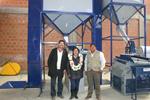 Inauguración de la planta de beneficiado seco del café de la Asociación de Productores de Café Ecológico Regional de Larecaja (APCERL)